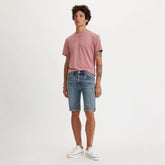 412 Slim Fit 9" Men's Shorts - Automatic Rizz - Medium Wash