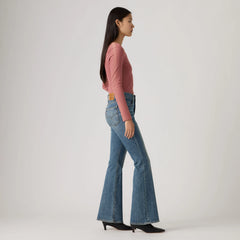 726 High-Rise Flare Women's Jeans - Face Right - Medium Wash