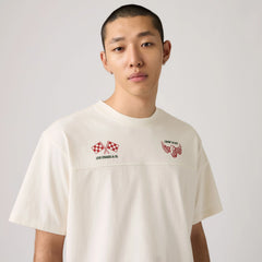 Relaxed Lockwood Practice Graphic T-Shirt - Hot Delivery Egret - Tan
