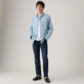 511™ Slim Selvedge Men's Jeans - Sneaker Wave - Dark Wash
