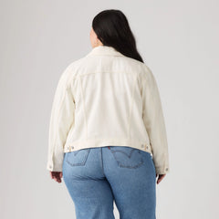 Original Trucker Jacket (Plus Size) - Blank Impact - Green