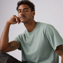 Essential T-Shirt - Lead - Blue