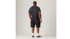 Carrier Cargo 9" Men's Shorts (Big & Tall) - Meteorite - Black
