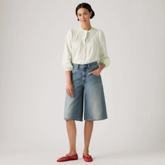 Super Baggy Women's Jorts - Hazy Times - Medium Wash