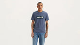Standard Fit Classic Graphic T-Shirt - Vintage Indigo - Blue