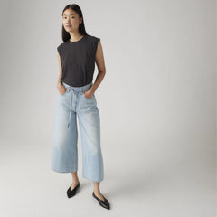 XL Culotte Women's Jeans - Pick Sides No Tack - Medium Wash