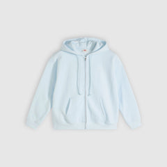 Everyday Zip-Up Hoodie Sweatshirt - Country Air Brushed - Blue