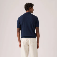 Austin Polo Sweater - Navy Blazer - Blue