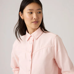 Logan Shirt - Dusty Crystal Pink S - Pink