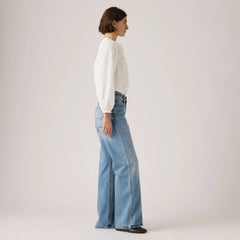 Loose Boot Women's Jeans - Easy Days - Medium Wash