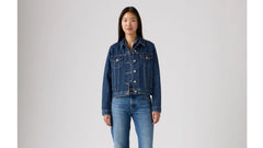 Original Trucker Jacket - Clean Dark Authentic - Dark Wash