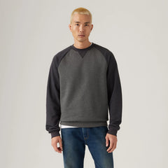 Red Tab™ Crewneck Sweatshirt - Posie Dark Phantom - Black