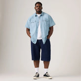 469 Loose 12" Men's Shorts (Big & Tall) - Lazy Short - Dark Wash