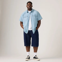 469 Loose 12" Men's Shorts (Big & Tall) - Lazy Short - Dark Wash