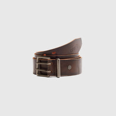 Potrero Double Prong Belt - Seal Brown - Brown