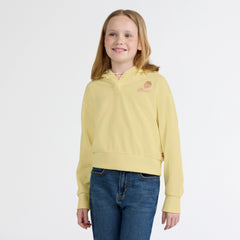 Meet and Greet Graphic Hoodie Big Girls 7-16 - French Vanilla - White