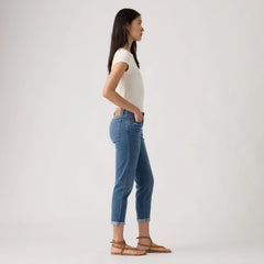 Boyfriend Mid-Rise Women's Jeans - So On - Medium Wash