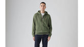 Zip Up Hoodie Sweatshirt - Thyme - Green