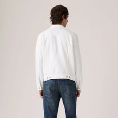 Trucker Jacket - White Paper - White