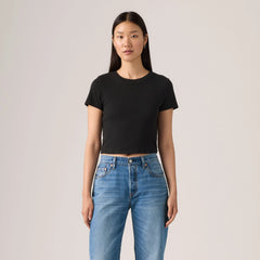 Essential Sporty T-Shirt - Caviar - Black