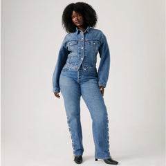 BEYONCÉ X LEVI’S® 501® Curve Women's Jeans - Laced Up - Medium Wash
