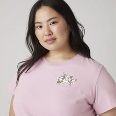 Logo Perfect T-Shirt (Plus Size) - Pl Lily Hl Logo Frag - Pink