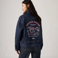 Levi's® U.S. Soccer Type I Jacket - U.S. - Dark Wash