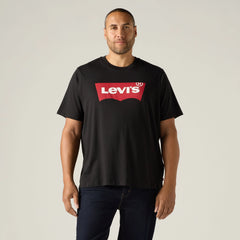 Levi's® Logo Graphic T-Shirt (Big) - Bw Srt Mineral Black - Black