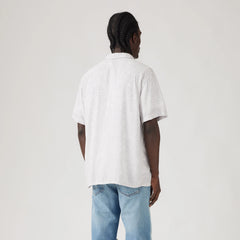 Classic Camp Shirt - Lennox Floral Quiet Grey - Grey