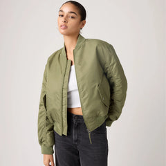 Scout Western Bomber Jacket - Deep Lichen Green - Green