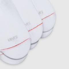 Low Cut Logo Socks (3-Pack) - White - White
