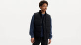 Rockridge Puffer Vest - Jet Black - Black