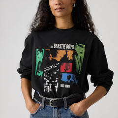 Beastie Boys Long-Sleeve Band Tee - Caviar - Black