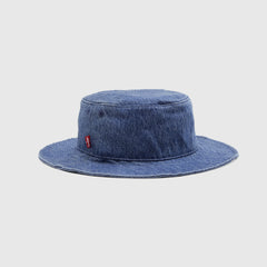 Bay Drawstring Bucket Hat - Ocean - Medium Wash