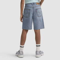 Skate Shorts Big Boys 8-20 - From Scratch No Destruction - Light Wash