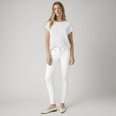 711 Skinny Women's Jeans - Soft Clean White