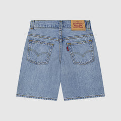 Skate Shorts Little Boys 4-7 - From Scratch No Destruction - Light Wash