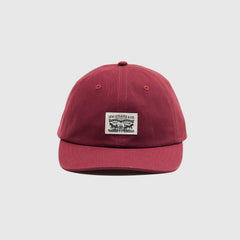 Relaxed Dad Heritage Hat - Oxblood Red - Red