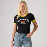 Deutschland Mini Ringer Tee - Deutschland - Multi-Color