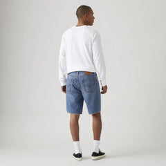 454 Relaxed 10" Men's Shorts - My Frequency - Medium Wash