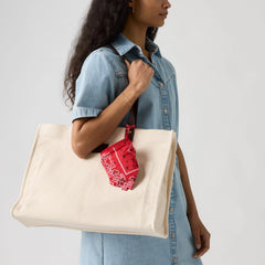 Bandana Bag Charm - Bubble - Red