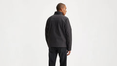 Soft Shell Stand Collar Jacket - Graphite Heather - Grey