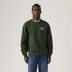 Relaxed Graphic Crewneck Sweatshirt - Toadal Lawn And Home - Green