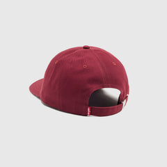 Relaxed Dad Heritage Hat - Oxblood Red - Red