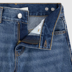 Cinch High Rise Baggy Jeans Big Girls 7-16 - Evie - Dark Wash