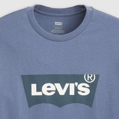 Standard Fit Classic Graphic T-Shirt - Vintage Indigo - Blue