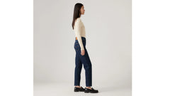 80s Mom Women's Jeans - Eroded Way - Dark Wash