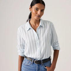 The Classic Shirt - Stripe Counter - Blue