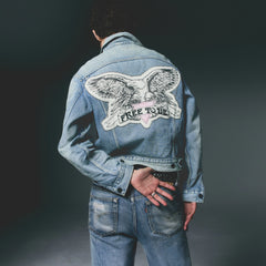 Levi's® Pride Trucker Jacket - Road Worn - Medium Wash