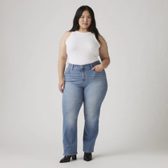 724 High Rise Straight Women's Jeans (Plus Size) - Eternal Indigo - Medium Wash